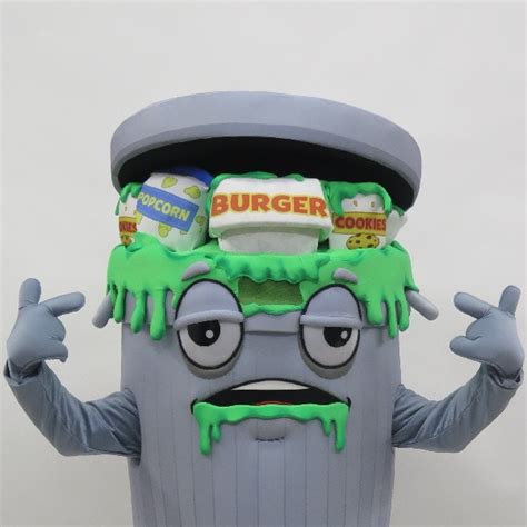 Trash oandas mascot